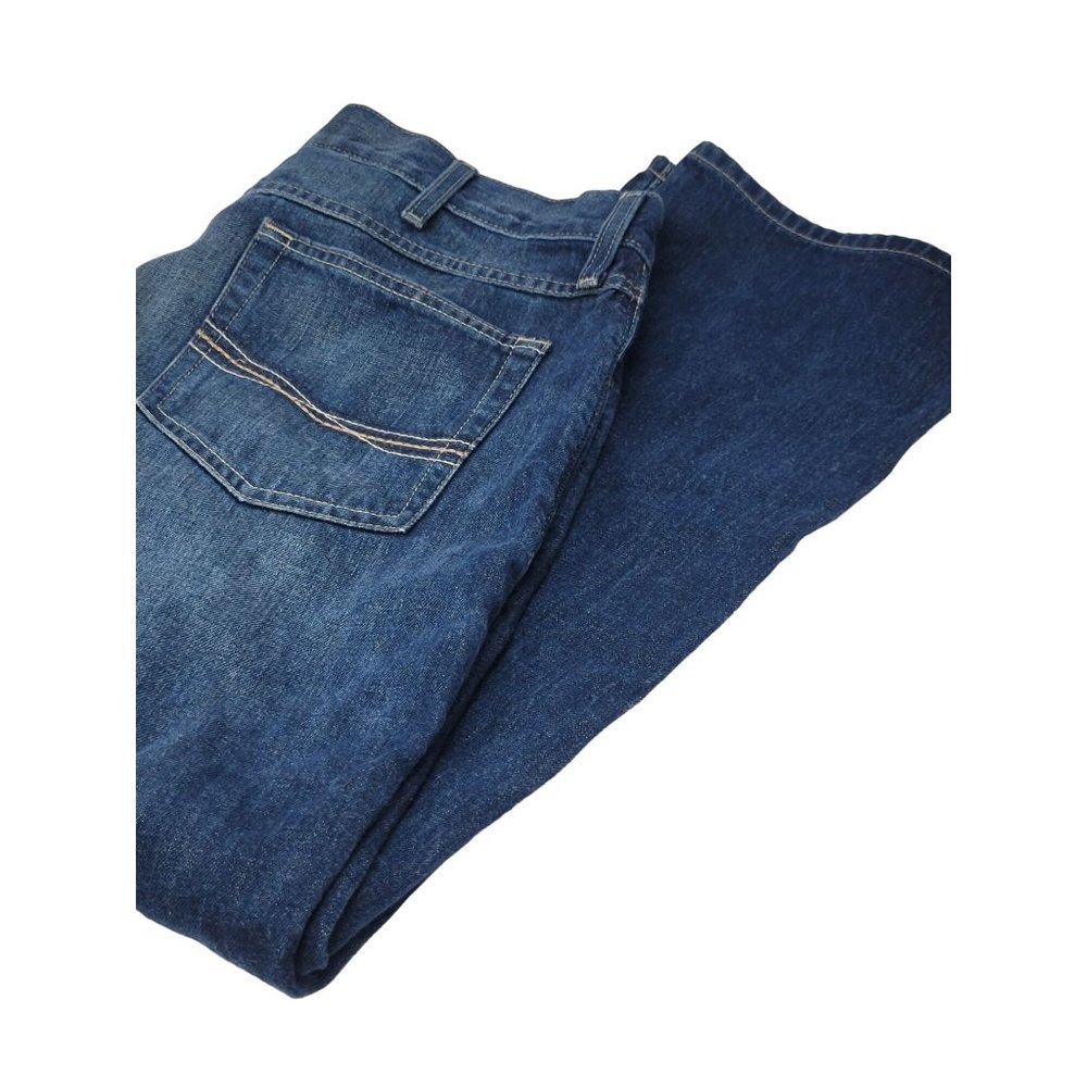 Ariat Legacy M4 Relaxed Boot Cut Jeans Size 36X30 Blue Denim
